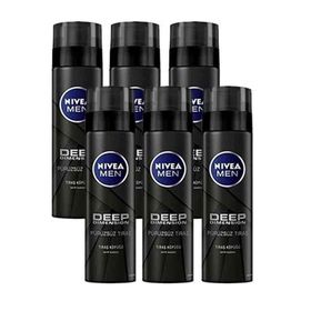 Nivea Men 6x200 ml Deep Dimension Tıraş Köpüğü