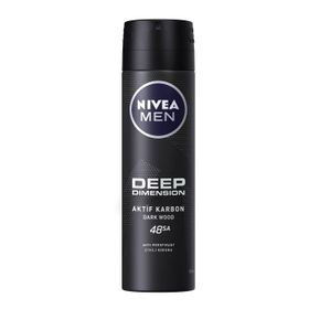 Nivea Men 72H Anti-Perspirant Deep Dimension 150 ml Erkek Sprey Deodorant