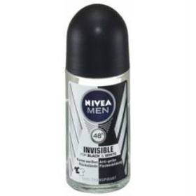 Nivea Men Black White Invisible 50 ml 72 Saat Anti-Perspirant Erkek Roll-On Deodorant