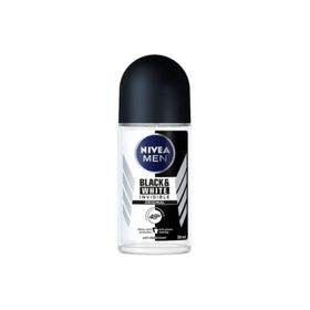 Nivea Men Black White Invisible Clear 50 ml Erkek Roll-On Deodorant