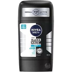 Nivea Men Black White Invisible Fresh 4x50 ml Erkek Stick Deodorant