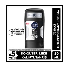 Nivea Men Black White Invisible Fresh 4x50 ml Erkek Stick Deodorant