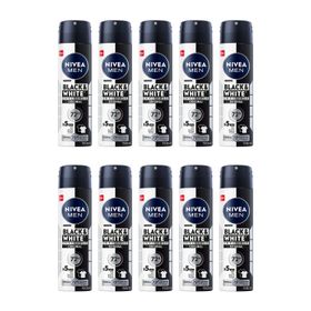 Nivea Men Black White Invisible Original 10x150 ml Deodorant