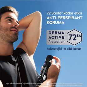 Nivea Men Black & White Invisible Original 150 ml Erkek Sprey Deodorant