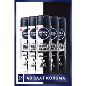 Nivea Men Black & White Invisible Original 150 ml Erkek Sprey Deodorant