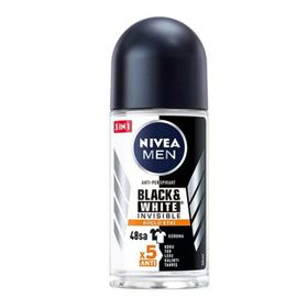 Nivea Men Black White Invisible Original 50 ml Roll On Deodorant