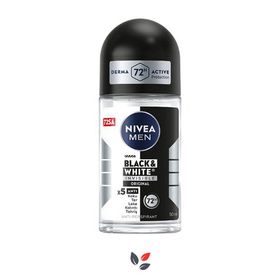 Nivea Men Black White Invisible Original 50 ml Roll On Deodorant