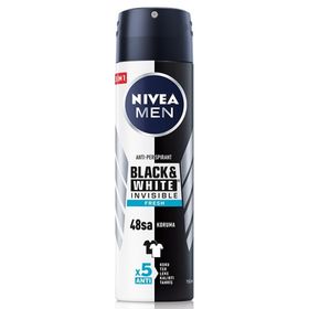 Nivea Men Black&Whıte Invısıble Nivea Men Black&Whıte Invısıble Fresh 48 Saat Koruma 150 ml Güçlü Etki Uzun Süreli Koruma Roll Onlar
