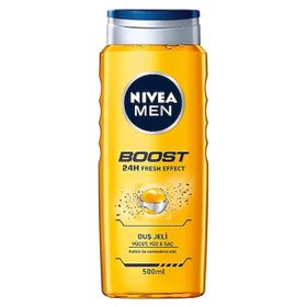 Nivea Men Boost 24H Fresh Effect 500 ml Duş Jeli