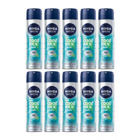 Nivea Men Cool Kick Fresh 10x150 ml Erkek Deodorant