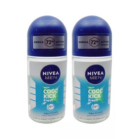 Nivea Men Cool Kick Fresh 2x50 ml Erkek Roll-On