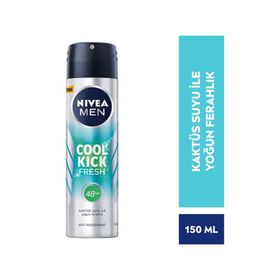 Nivea Men Cool Kick Fresh 4x150 ml Erkek Deodorant