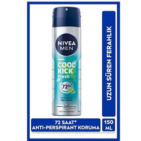 Nivea Men Cool Kick Fresh 5x150 ml Erkek Sprey Deodorant