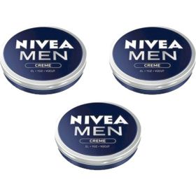 Nivea Men Creme 3X75 ml El Yüz Vücut Kremi