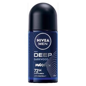 Nivea Men Deep Aktif Karbon Dark Wood Anti-Perspirant 50 ml Roll-On