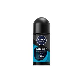 Nivea Men Deep Beat 50 ml 72 Saat Anti-Perspirant Erkek Roll-On Deodorant
