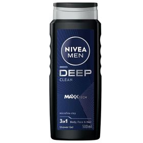 Nivea Men Deep Clean Maxxtech 500 ml Duş Jeli