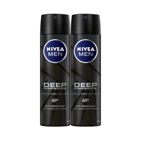 Nivea Men Deep Dimension 150 ml Aktif Karbon Erkek Deodorant