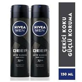 Nivea Men Deep Dimension 2x150 ml Erkek Deodorant