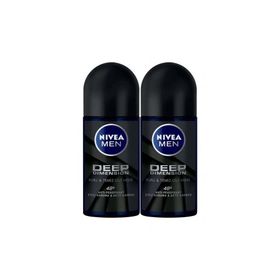 Nivea Men Deep Dimension 2x50 ml Erkek Roll-On Deodorant