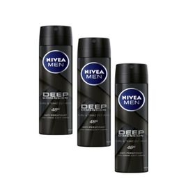Nivea Men Deep Dimension 48 Saat Anti Perspirant Koruma 3x150 ml Erkek Sprey Deodorant
