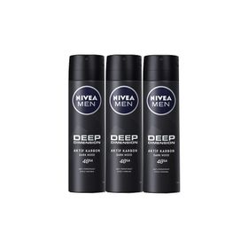 Nivea Men Deep Dimension Clean 500 ml Duş Jeli + Deep Dimension 200 ml Tıraş Jeli + Deep Dimension 100 ml Yüz&Sakal Yıkama Jeli +Deep Dimension 100 ml Tıraş Sonrası Losyon