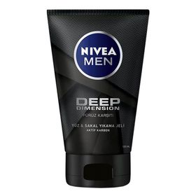 Nivea Men Deep Dimension Clean 500 ml Duş Jeli + Deep Dimension 200 ml Tıraş Jeli + Deep Dimension 100 ml Yüz&Sakal Yıkama Jeli +Deep Dimension 100 ml Tıraş Sonrası Losyon