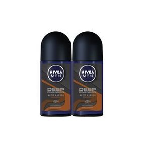 Nivea Men Deep Dimension Espresso 2x50 ml Erkek Roll-On Deodorant