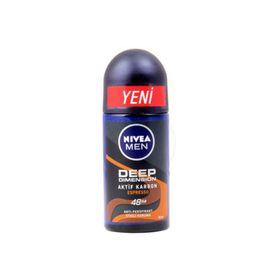 Nivea Men Deep Dimension Espresso 50 ml Erkek Roll-On Deodoran t