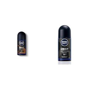 Nivea Men Deep Dimension Espresso 50 ml ve Deep Dimension 50 ml Erkek Roll On Deodorant
