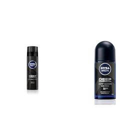 Nivea Men Deep Dimension Kusursuz 2x200 ml Tıraş Jeli ve Deep Dimension 50 ml Stick Deodorant