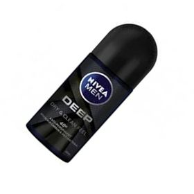 Nivea Men Deep Dry and Clean 3x50 ml Roll-On