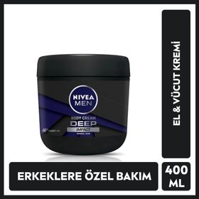 Nivea Men Deep Impact 400 ml Nemlendirici El ve Vücut Kremi