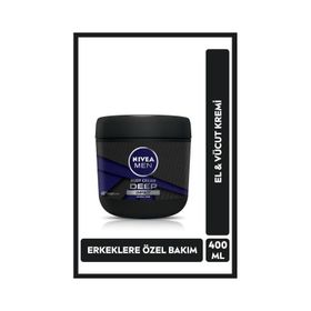 Nivea Men Deep Impact 400 ml Nemlendirici El ve Vücut Kremi