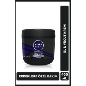 Nivea Men Deep Impact 400 ml Nemlendirici El ve Vücut Kremi