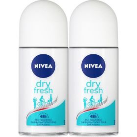 Nivea Men Dry Fresh 2x50 ml Erkek Roll-On