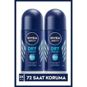 Nivea Men Dry Fresh 2x50 ml Erkek Roll-On