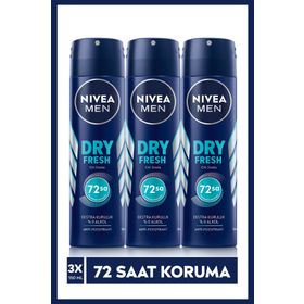 Nivea Men Dry Fresh 3x150 ml Sprey Deodorant