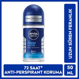 Nivea Men Dry Fresh Roll On 3x50 ml Erkek Deodorant