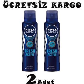 Nivea Men Fresh Active 150 ml Hızlı Kuruma Sprey Deodorant