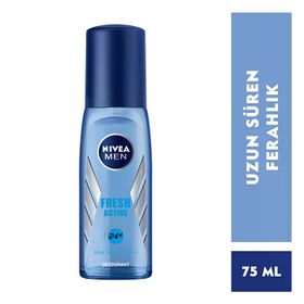 Nivea Men Fresh Active 75 ml Erkek Sprey Deodorant