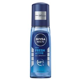 Nivea Men Fresh Active 75 ml Pump Erkek Sprey Deodorant