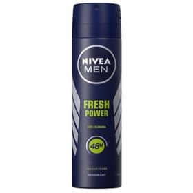 Nivea Men Fresh Power 4x150 ml Erkek Sprey Deodorant
