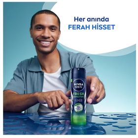 Nivea Men Fresh Sensation 150 ml 3 Adet Erkek Deodorant
