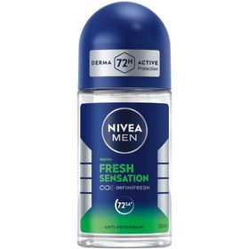 Nivea Men Fresh Sensation 50 ml 3 Adet Erkek Roll-On Deodorant