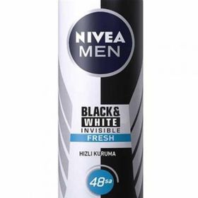 Nivea Men Insivible Black White Fresh 150 ml Sprey Deodorant
