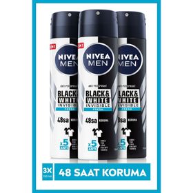 Nivea Men Invisible Black White Fresh 3x150 Ml Deodorant