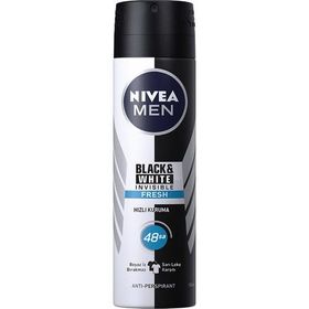 Nivea Men Invisible For Black White Fresh 150 ml Sprey Deodorant