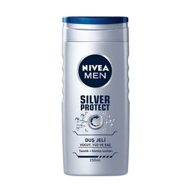 Nivea Men Silver Protect 250 ml Saç Vücut Şampuanı