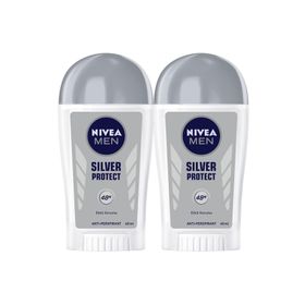 Nivea Men Silver Protect 2x40 ml Erkek Stick Deodorant